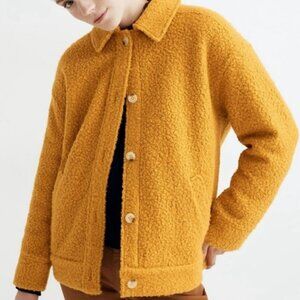Madewell Boucle Bomber Jacket
